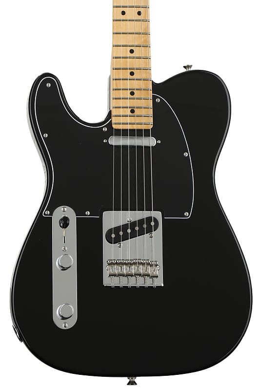 Fender Player Telecaster Left-handed - Black with Maple Fingerboard (TelePMBLKLd1) image 1