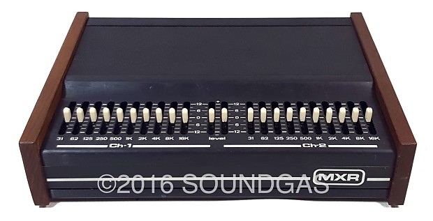 ギター MXR 114 2ch EQ 10band made in USA MXR 114 Stereo Graphic Equalizer - boxed | Reverb
