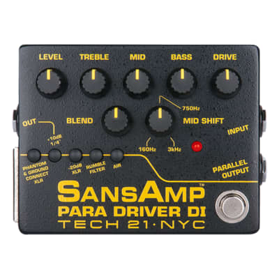 Tech 21 BSDR-V2 SansAmp Bass Driver DI Pre-Amp & DI Bass Pedal