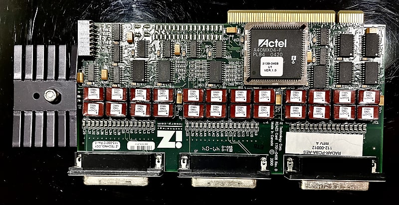 IZ Radar 24-channel AES Digital I/O Card image 1