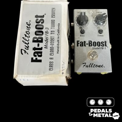 Fulltone Fat Boost FB-3 | Reverb