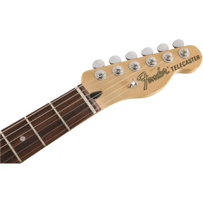 Fender Deluxe Nashville Telecaster Electric Guitar, Pau Ferro Fingerboard, Fiesta Red image 11