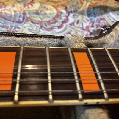 Lotus Single Cut LP Electric Guitar Sunburst finish w Case image 10