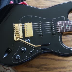 Fender Stratocaster Plus 1999 Black Gold Reverb