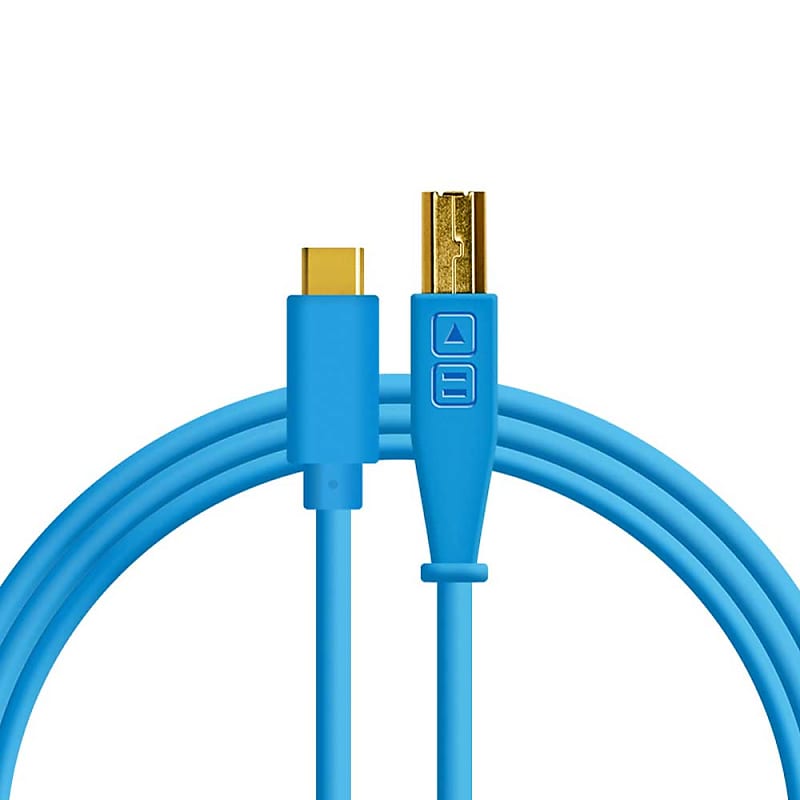 Chroma Cables: Audio Optimized USB Cables - Blue USB-C to | Reverb