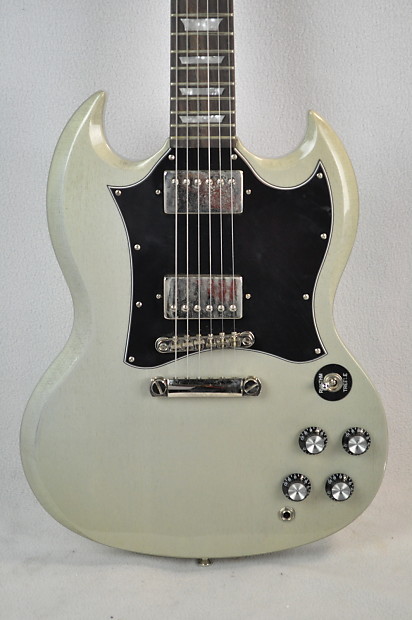 Epiphone G-400 G400 SG Pro 2013 TV Silver Custom Shop