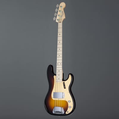 Fender Vintage Custom '57 Precision Bass MN Wide-Fade 2-Color Sunburst #R117619 - 4-String Electric Bass image 9