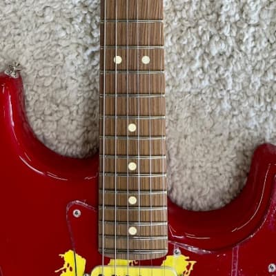 Fender 30th Anniversary Screamadelica Primal Scream Stratocaster with Deluxe Bag image 5