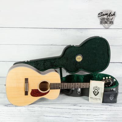 Guild USA M-40 Troubador Acoustic Guitar (Natural) image 8