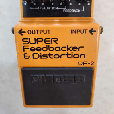 Boss DF-2 Super Feedbacker and Distortion 1985 - 1989 Made In