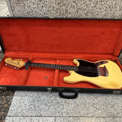 1978 Fender Mustang Guitar Olympic White for sale