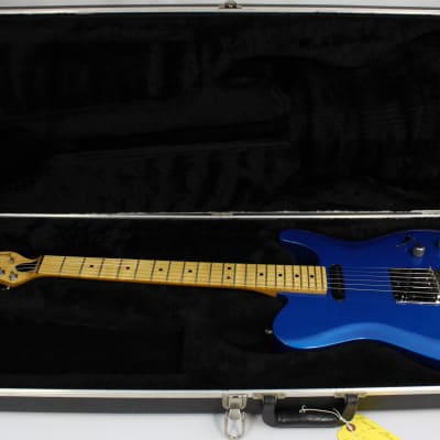 Vintage 1989 Peavey Generation Series Standard Tele-Style Electric Guitar, Blue image 20