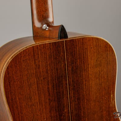 1971 David Russell Young Dreadnought, Indian Rosewood/Cedar image 10
