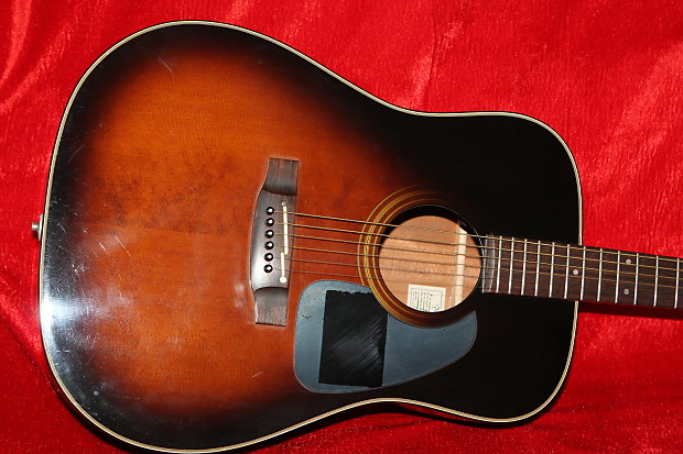 Takamine PT-206 Dreadnought Acoustic/Electric Sunburst 1993