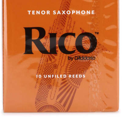 D'Addario RKA1035 - Rico Tenor Saxophone Reeds - 3.5 (10-pack) image 1