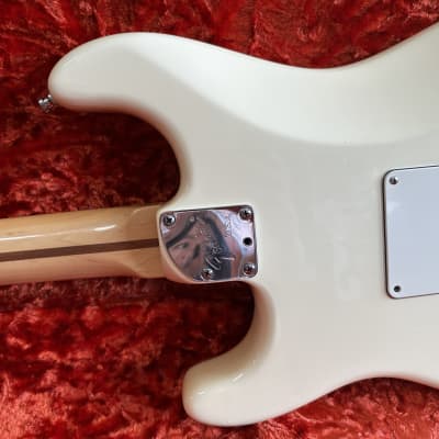 Fender Jeff Beck Artist Series Stratocaster Olympic White 2005 image 14