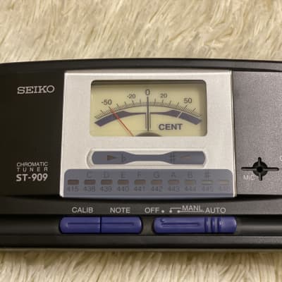 Chromatic tuner Seiko ST 909 Reverb UK