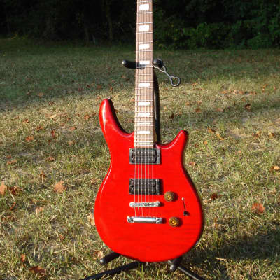 Made in USA Peavey Impact Torino I  Trans Red hardshell case included image 3