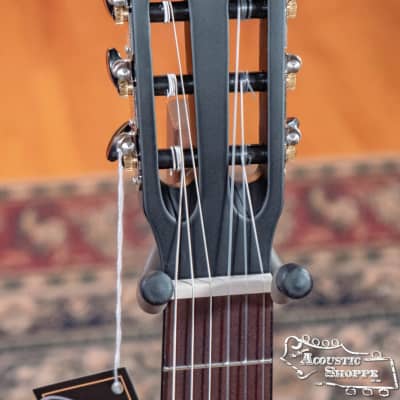 Ortega RST5MBK Student Series Spruce/Catalpa Black Top Nylon String Guitar #0905 image 5