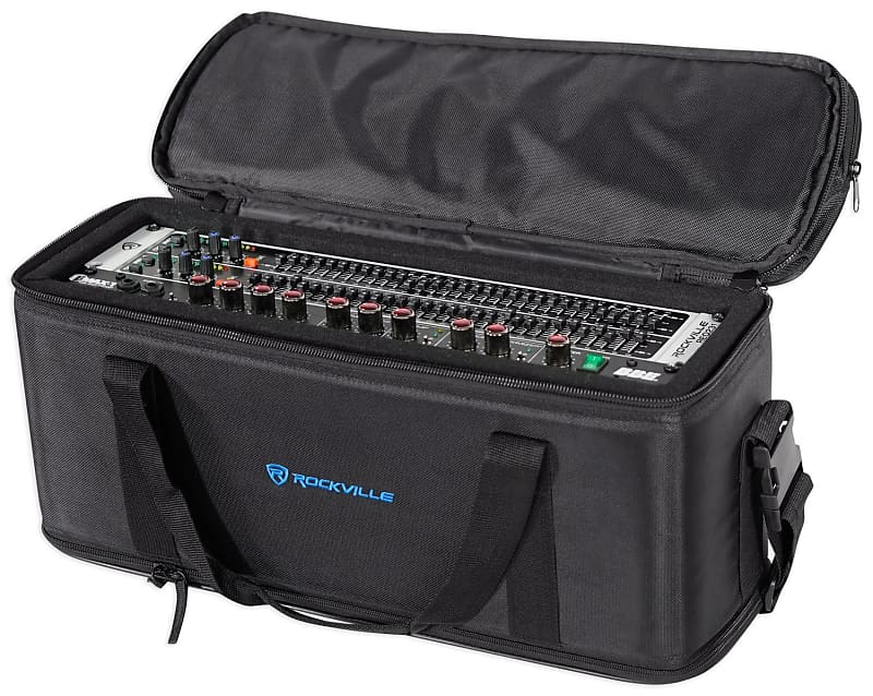 Rockville RRB30 3U Rack Bag Double-Sided Case with 12