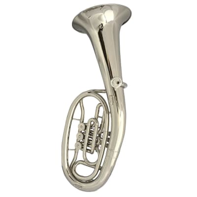 Schiller Elite Frankfurt Compact Rotary Baritone Nickel Plated image 2