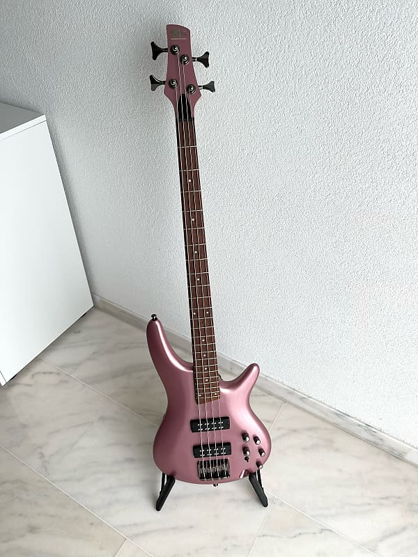 Ibanez SR300E-PGM Soundgear Standard Bass 2021 Pink Gold Metallic image 1
