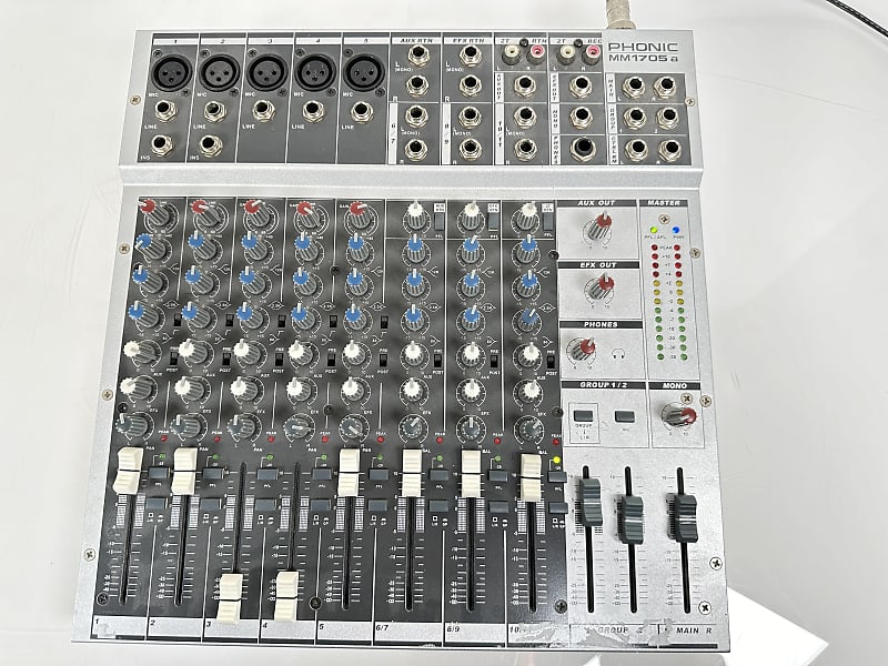 Phonic MM1705 Small Format Mixer Sound Board | Reverb
