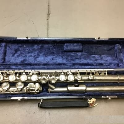 Lafayette  flute, France, with case and cleaning rod, Good Condition for sale