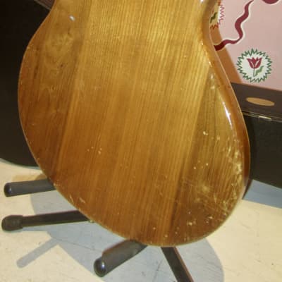 Vintage 1966 Mosrite Joe Maphis Model I Natural w/ Case image 6