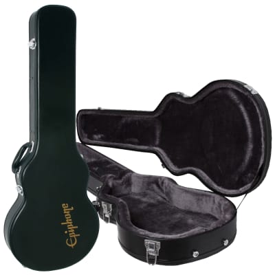 Epiphone 940-ENLPCS Les Paul Style Hard shell Guitar Case - Black   - Case for electric guitars image 1