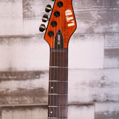 ESP LTD TE-1000ET EverTune Koa Electric Guitar - Natural Gloss - Open-Box Display MINT image 3