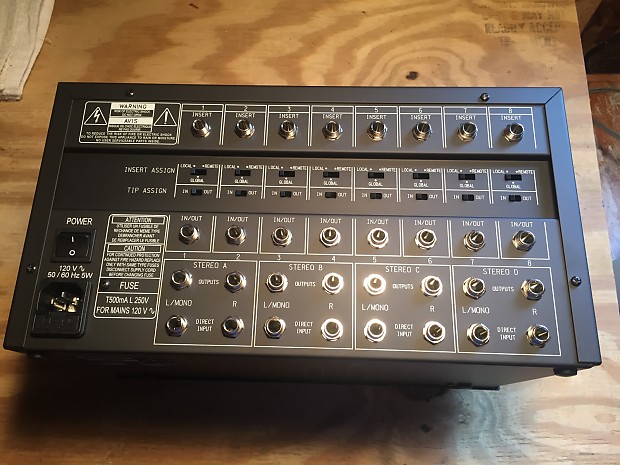 Shure AuxPander Line Mixer / Auxiliary Expander 8x8 | Reverb