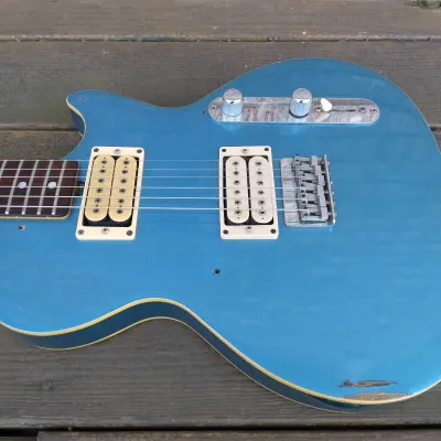 Vintage 1980's St. Blues Bluesmaster Electric Guitar! Rare Finish, DiMarzio Super Distortions! for sale