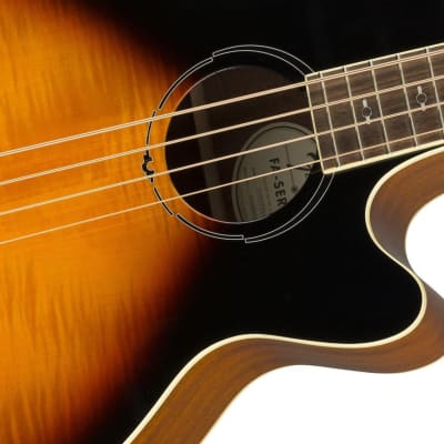 Fender FA-450CE Acoustic-Electric Bass Guitar (3-Color Sunburst) image 3