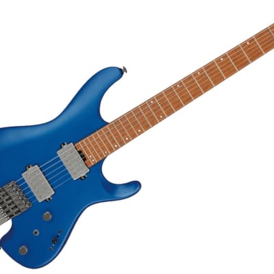 Ibanez   Q52 Lbm Headless Guitar Blue image 2