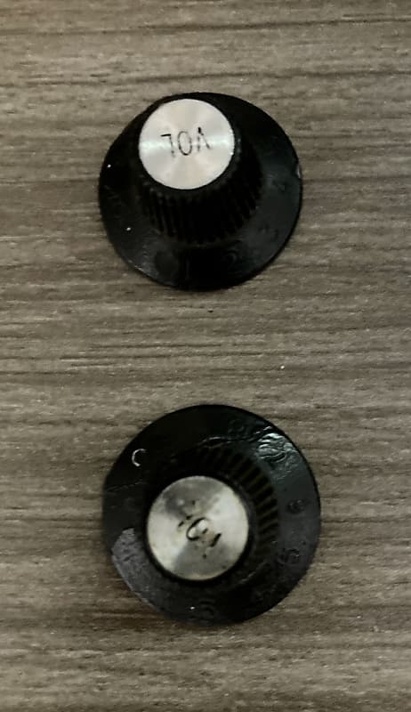 Fender Telecaster deluxe vintage volume knob 70’s Black image 1