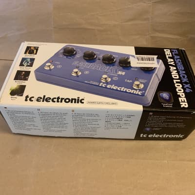 TC Electronic Flashback X4 Delay & Looper 2011 - 2019 - Blue  Excellent condition in box with Original Power Supply image 13