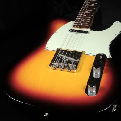 Pre Owned 2014 Fender Custom Shop 1963 Telecaster NOS 3-Tone Sunburst image 5