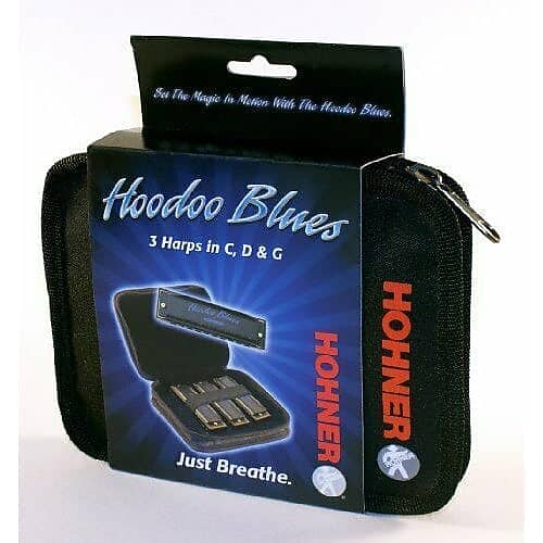 Hohner HBP Hoodoo Blues Harmonica | 3-Pack image 1