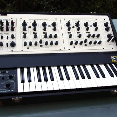 Original OBERHEIM 2 VOICE TVS-1 Twin SEM Synthesizer with Sequencer [video] image 14