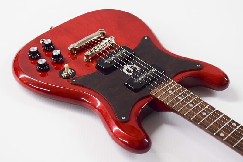 Epiphone Wilshire P-90s Electric Guitar - Cherry | Reverb