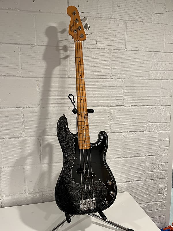 【ジャンク品】Fender Precision Bass ブラック Fender Precision Bass Hybrid II - black Solid body electric bass