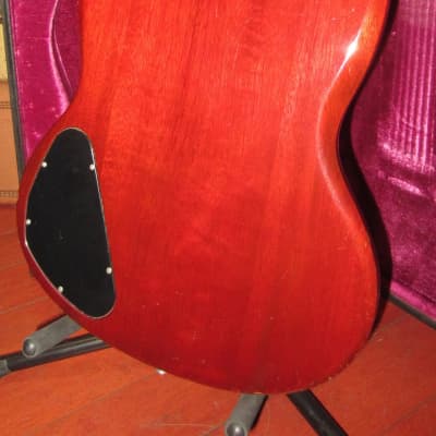 1976 Gibson SG Standard Cherry Red CLEAN w/ Original Hardshell Case image 6