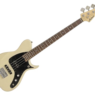 Aria Pro II J-B Jet Series Bass Guitar - See Thru Vintage White - Open Box for sale