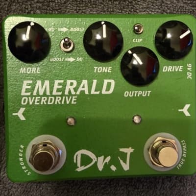 Reverb.com listing, price, conditions, and images for dr-j-emerald-overdrive
