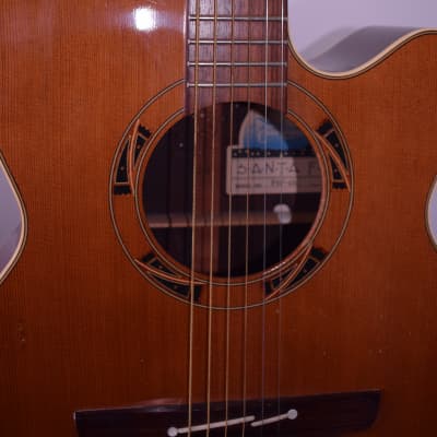 Takamine PSF45C Legacy Series Santa Fe NEX Cutaway Acoustic/Electric Guitar 1990's Cedar Gloss image 2