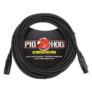 Pig Hog PHDMX25 3-Pin DMX Cable - 25'
