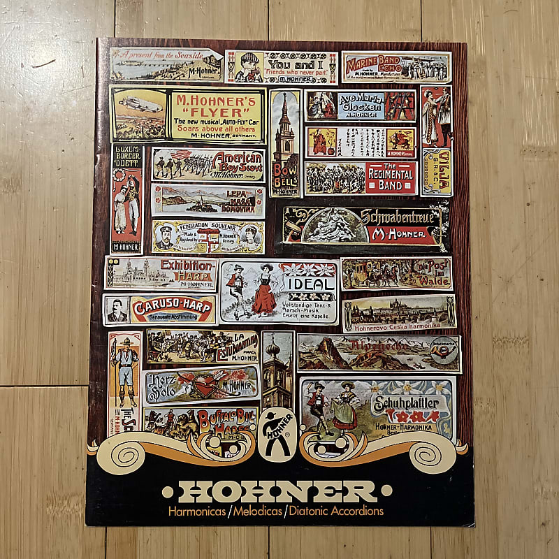 Hohner Harmonicas/Melodicas/Accordions Catalog 1974 Reverb