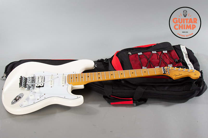 2010 Fender MIJ Japan STR-FR Floyd Rose Stratocaster White