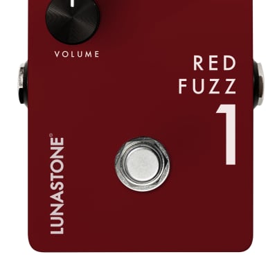 Reverb.com listing, price, conditions, and images for lunastone-red-fuzz